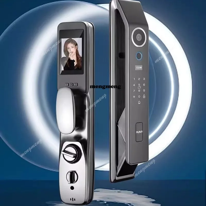 Fully automatic Q27 face fingerprint password lock visual cat eye smart electronic lock home monitoring
