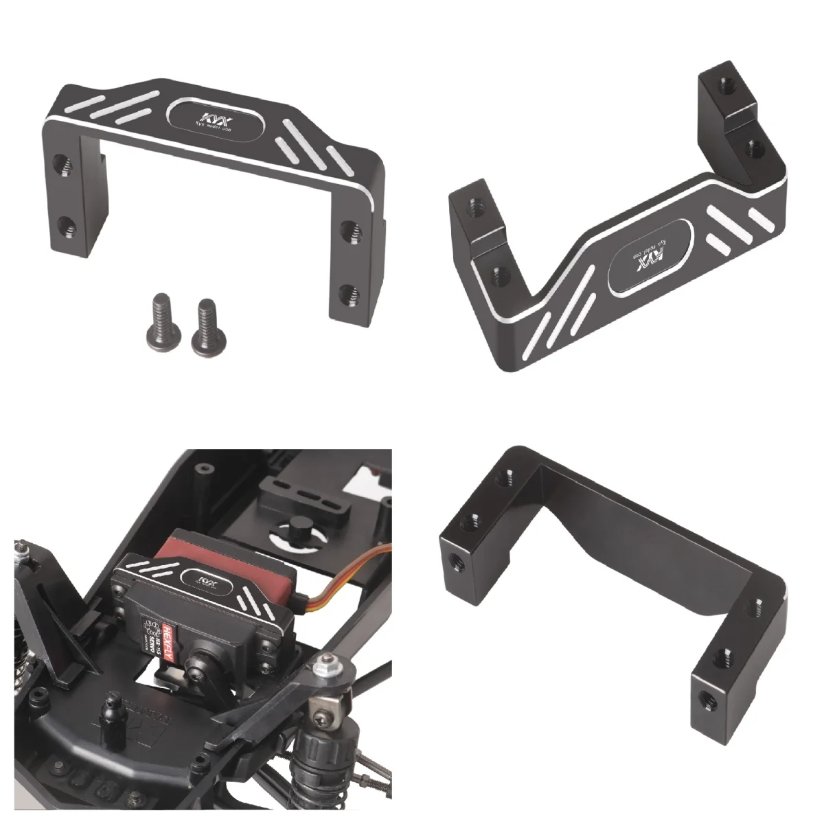 Tamiya 1/10 Hornet EVO 58742 Chassis Aluminum Servo Mount