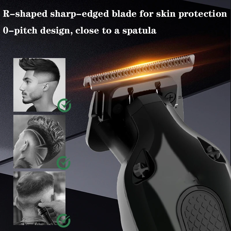 VGR Cordless Hair Trimmer For Men Professional Electric Beard Hair Clipper Rechargeable Hair Cutter Machine