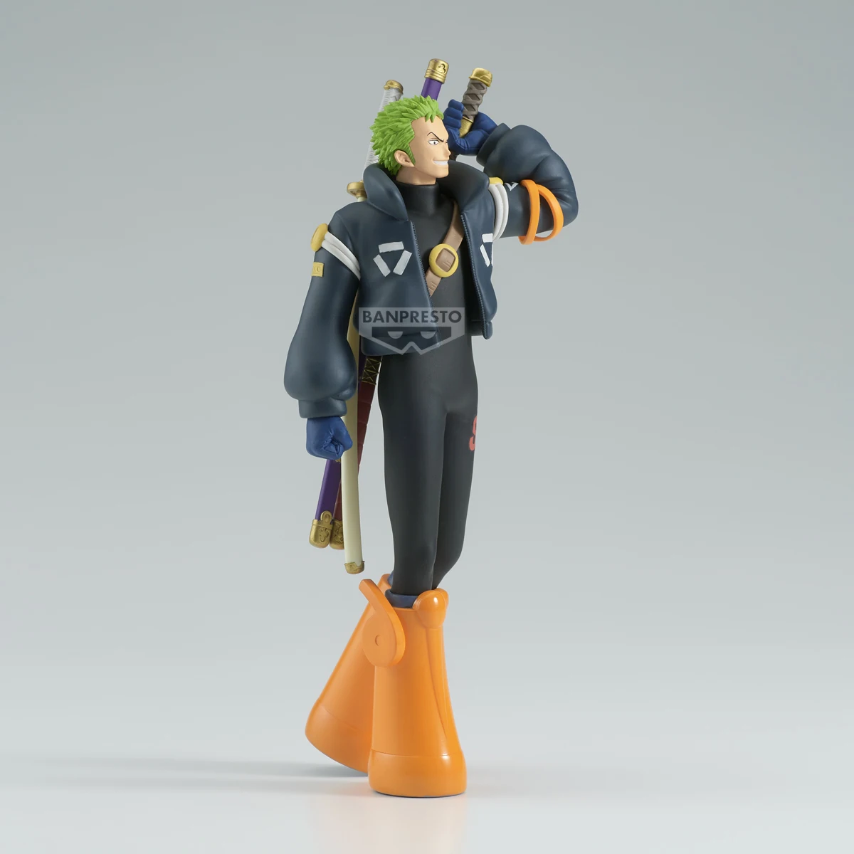 Banpresto ONE PIECE Anime RORONOA ZORO THE SHUKKO EGGHEAD Action Figures Model Figurine Original Figuarts Decoration Collection