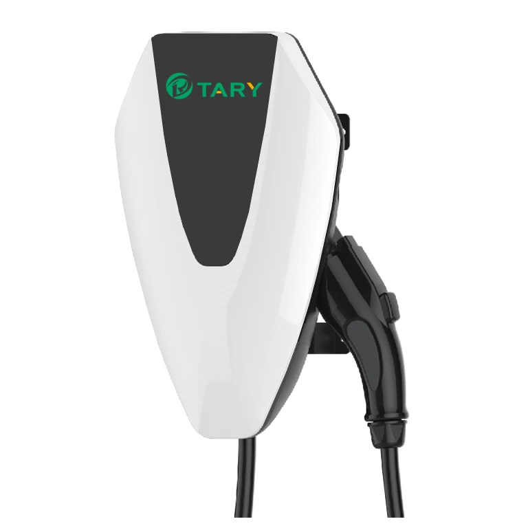 7kw Charger โรงงานผู้ผลิต Mennekes Type2 32a Single Phase Home ใช้ Wallbox Fast สถานีชาร์จไฟฟ้า EV Car Charger