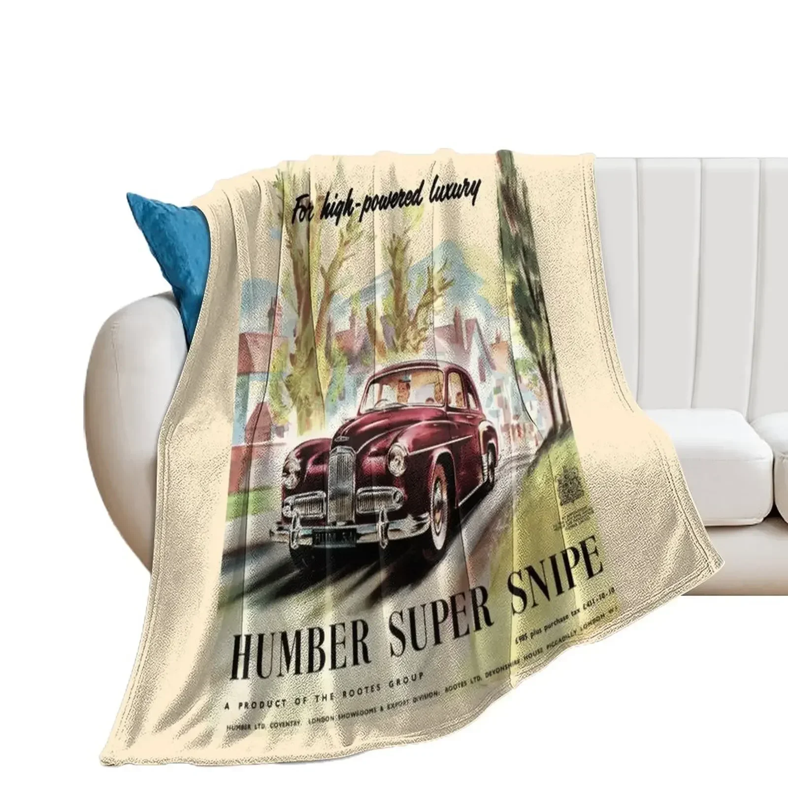 HUMBER SUPER SNIPE Throw Blanket Loose Decorative Throw Blankets