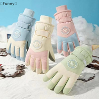 Winter Skiing Warm Gloves With Sensitive Touch Screen Thickened Waterproof Wear-resistant Wind-proof And Cold-proof