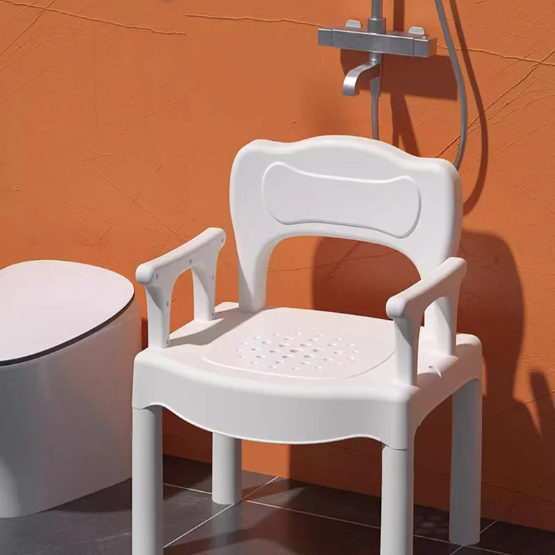 Kursi Kamar Mandi Plastik Putih Bangku Kecil Ergonomis Kursi Kamar Mandi Portabel Bangku Langkah Furnitur Muebles Para El Hogar