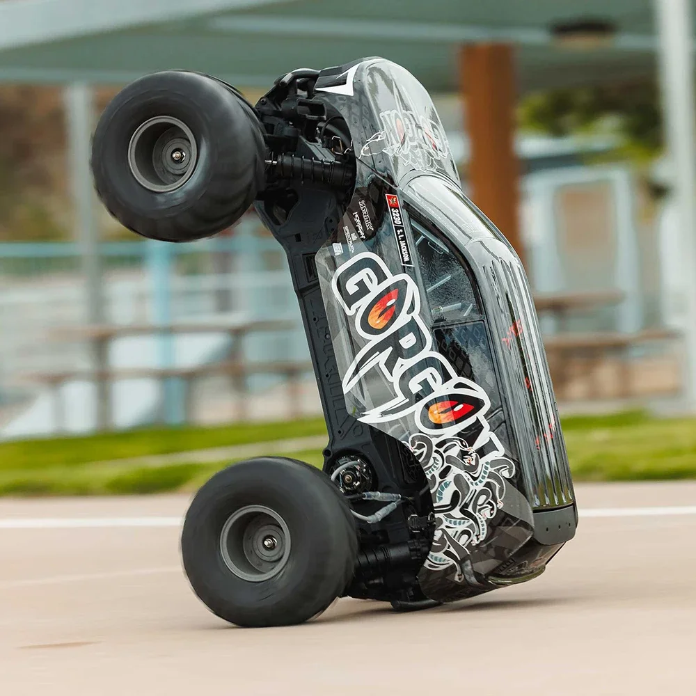

1/10 RC электрическая модель с дистанционным управлением автомобиль Monster Truck ARRMA GORGON 2WD Mega RTR игрушки для взрослых и детей в комплекте аккумулятор