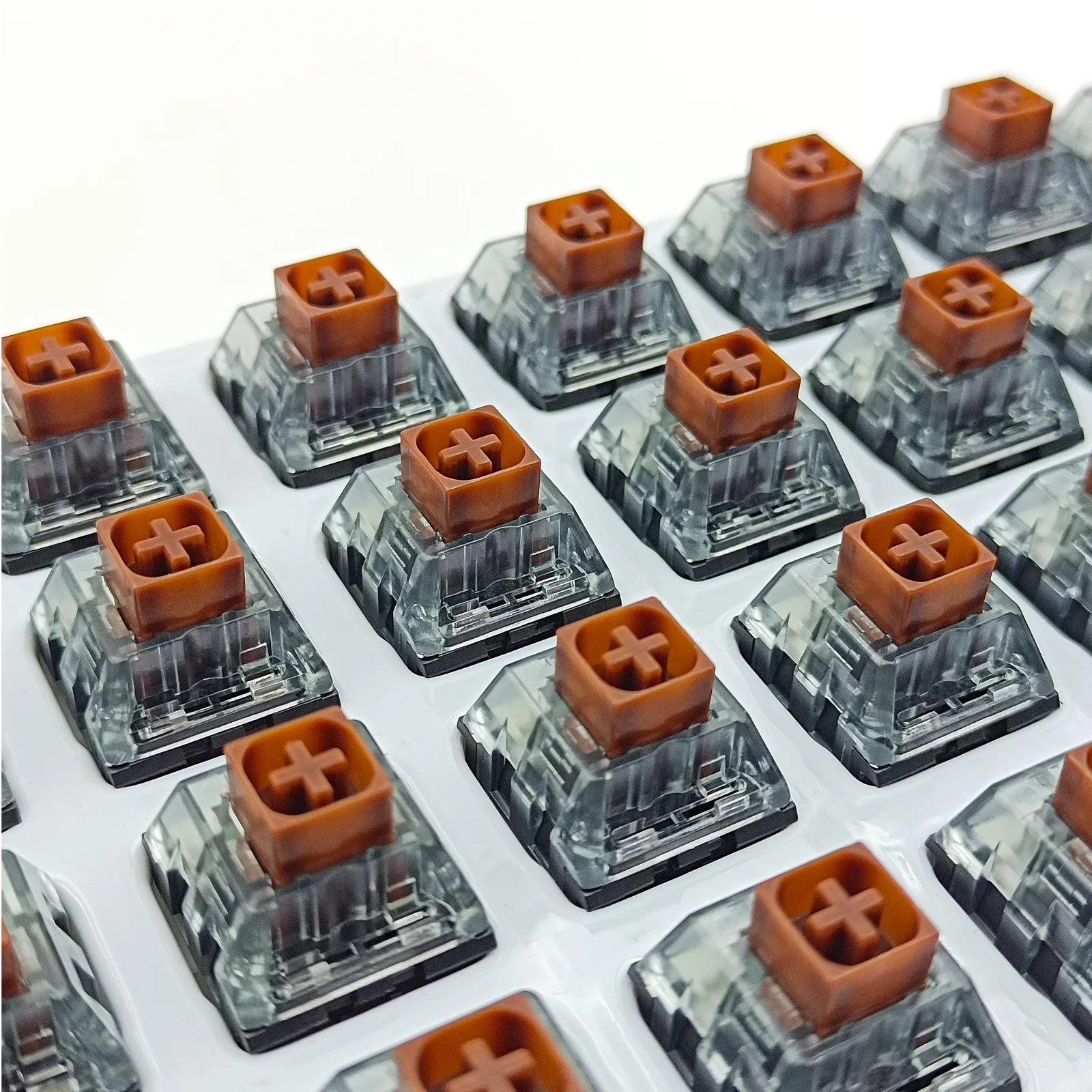 

Обновление коричневых переключателей Kailh Box V2 для механической игровой клавиатуры, 5-контактные тактильные/пылевые и водонепроницаемые переключатели 45gf