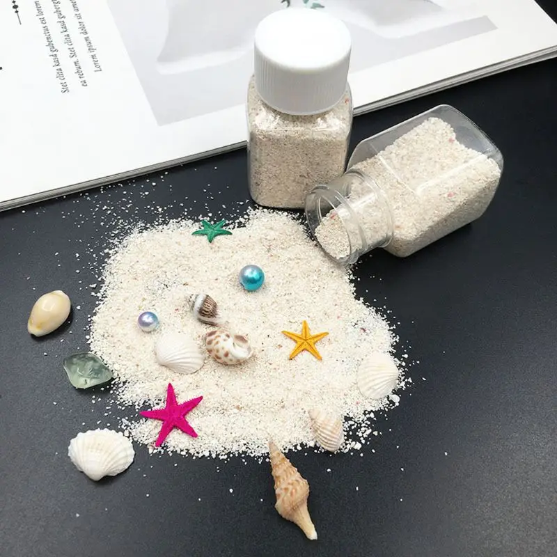 30ml חוף נושא בז 'טבעי צדף כוכב ים חול כחול אוקיינוס חול UV שרף סתימות מסגרות עובש תכשיטי ביצוע כלים