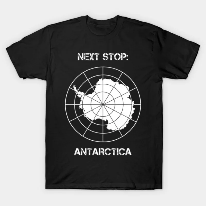 Camiseta Next S Antarctica Polar Expedition Travel For Explorer, ropa gráfica Lovecraft Cthulhu, camiseta de manga corta de todas las tallas, S-6XL