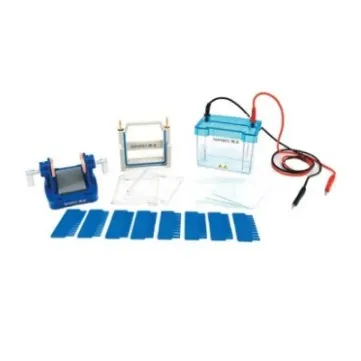 Modular horizontal system electrophoresis cell DNA sequence analysis vertical electrophoresis cell