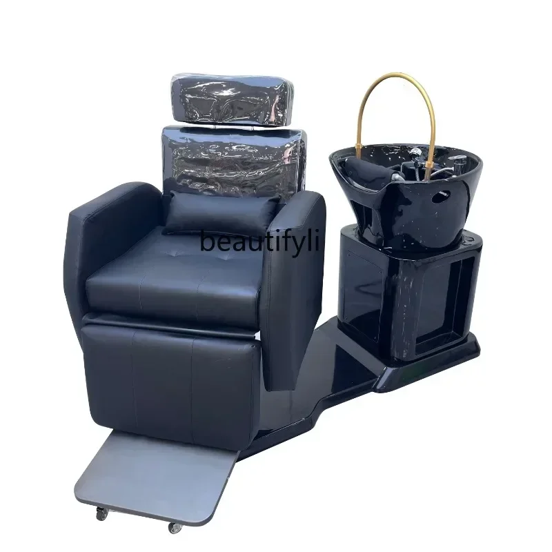 

xx1Multifunctional Shampoo Chair Rotating Hair Care Chair Integrated Fumigation Constant Temperature Water Circulation