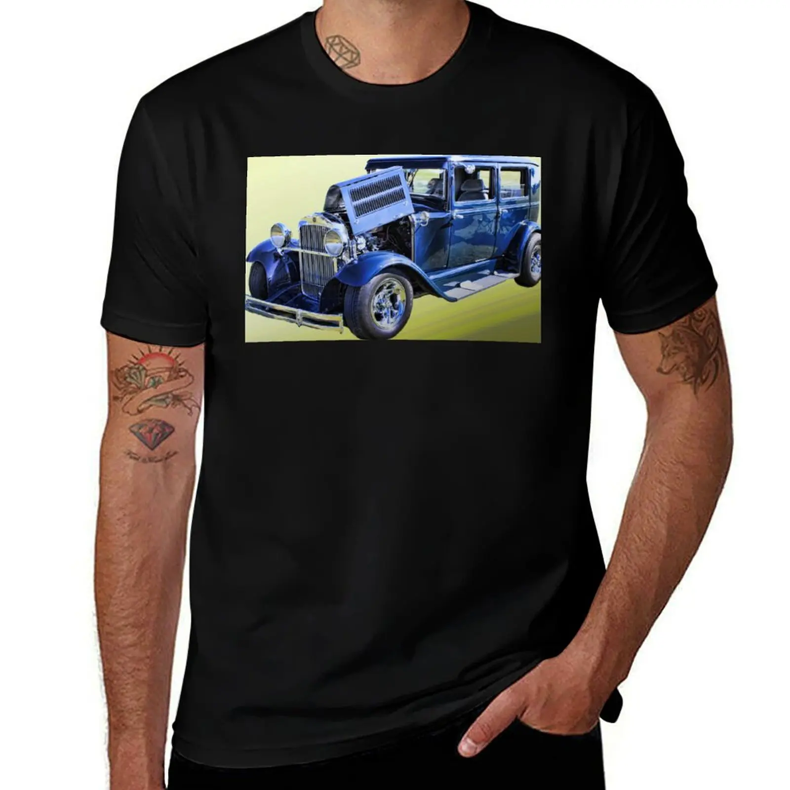 1929 Essex Challenger Super 6 T-Shirt Sports Casual Breathable Tee Shirt T-Shirt