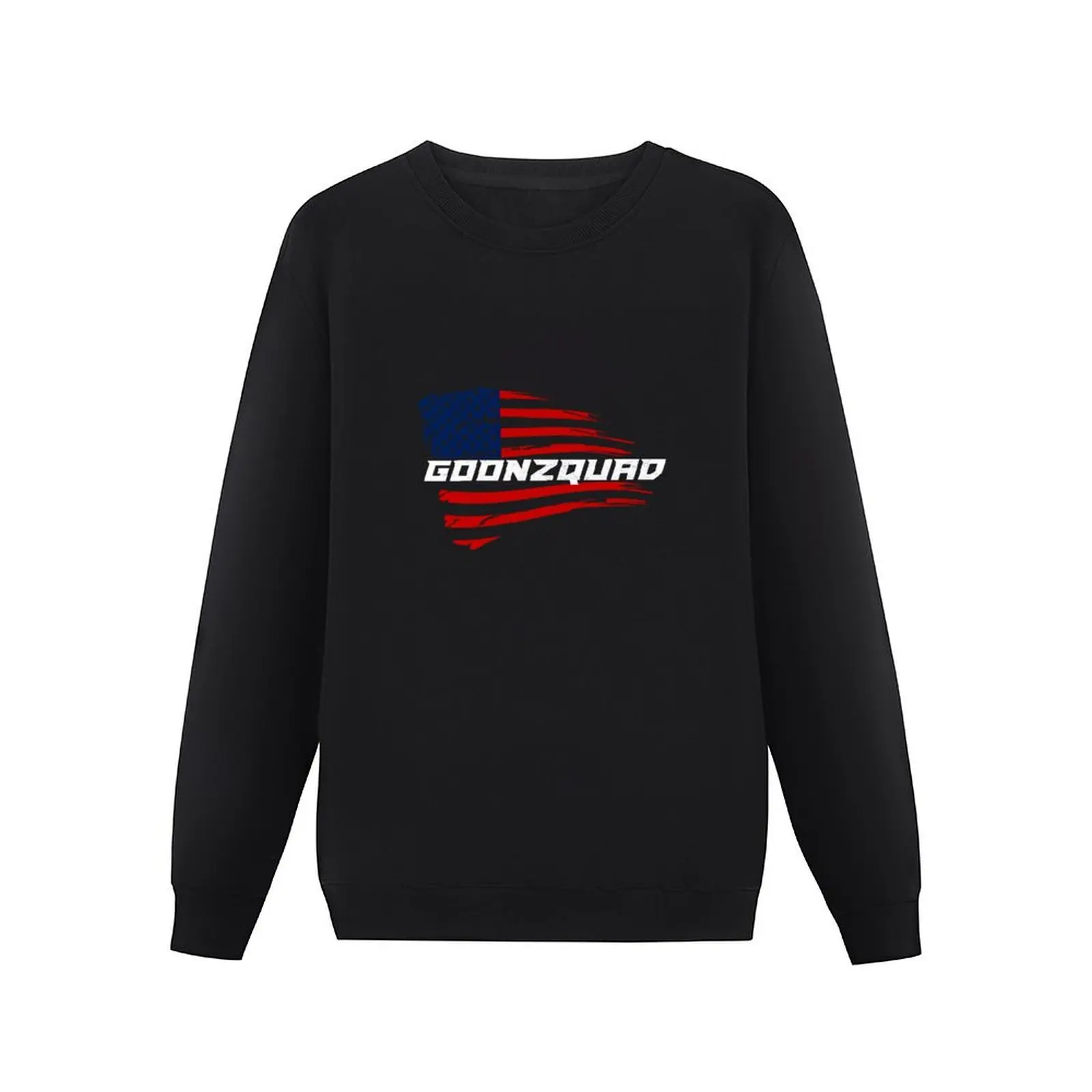 Teellc Goonzquad Merch Merchadise Apparel Clothing Clothes Simply Built Flag Cool Crewneck For Kids Men Women Bl Pullover Hoodie