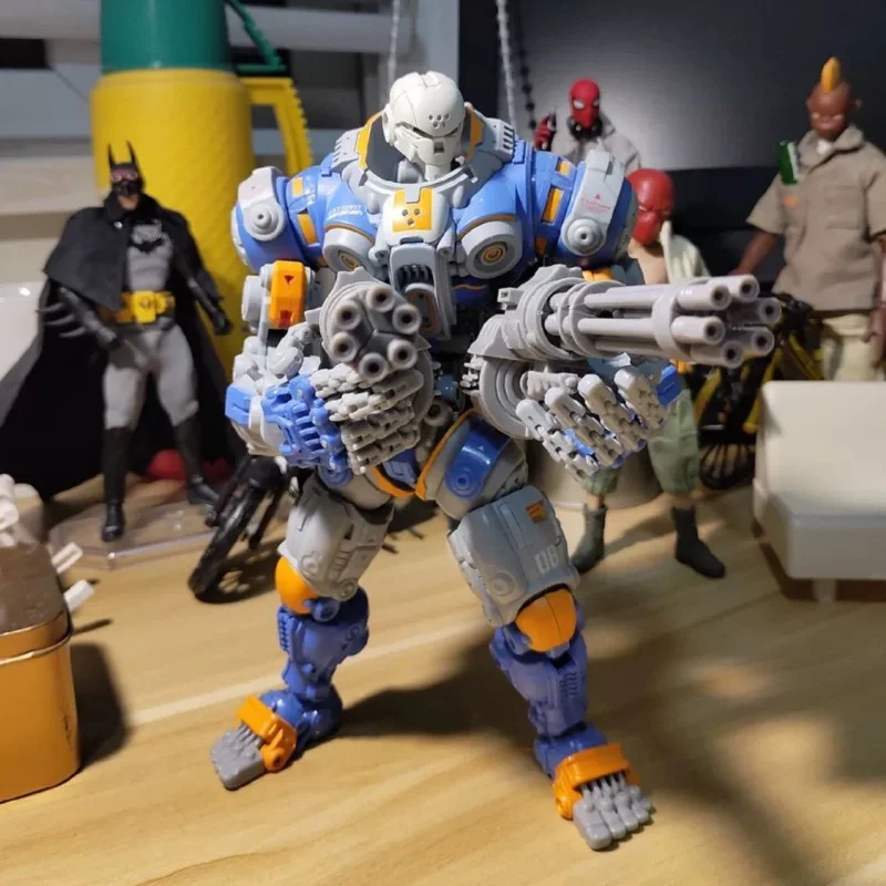 

Spot Astrobots A-01 Interstellar Heroes Apollo Reprint Joint Mobile Handheld Ornament Mech Model Children'S Toy Gift