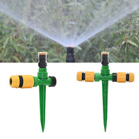 Garden Sprinkler 360° Rotation Irrigation Watering System Plant Watering Sprinkler For Agriculture Lawn Farm Greenhouse