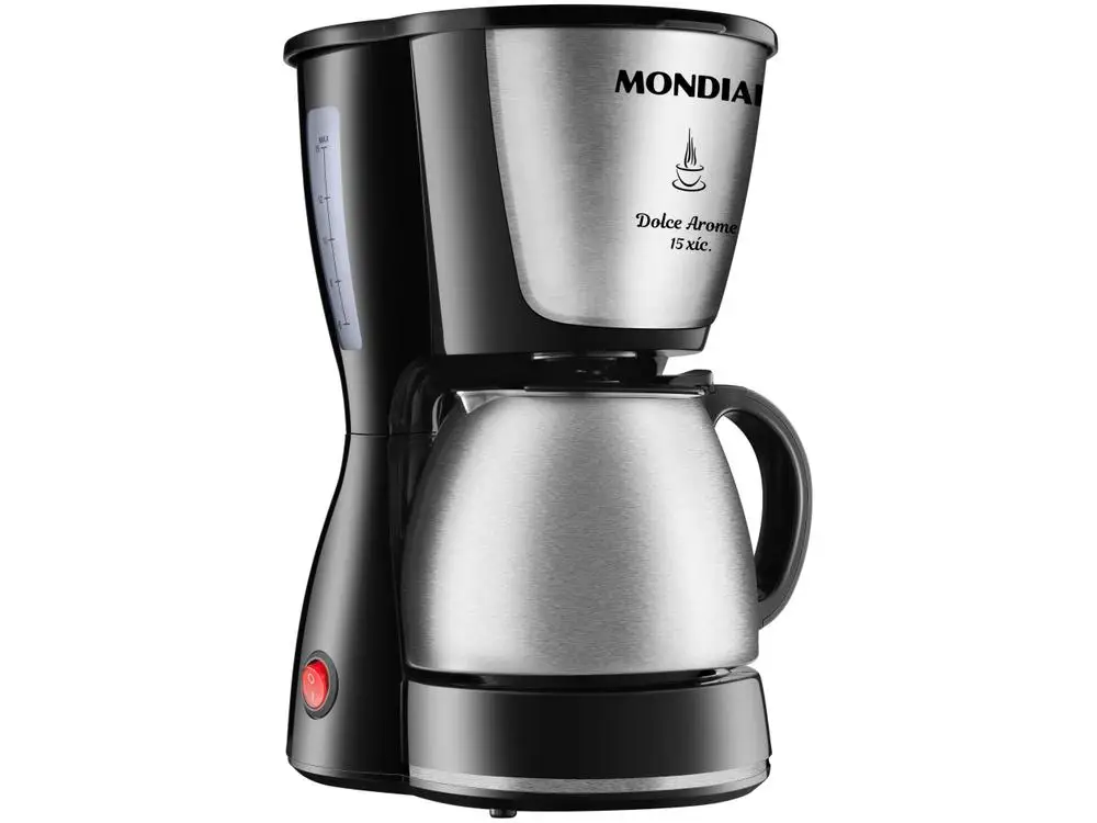 Cafeteira Elétrica Mondial Dolce Arome Jarra Inox - 110V