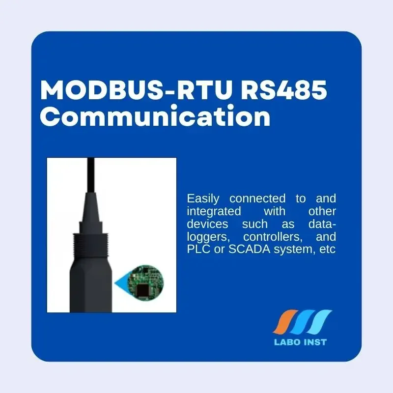 IN STOCK NEW Salt Water Seawater High Range Inline EC Sensor With RS485 Output Conductivity Electrode TDS Monitor Salinity Level