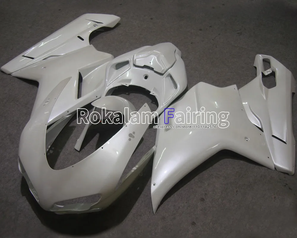 For Ducati 848 1098 2007 - 2011 1098S 1198 07 08 09 10 11 Unpaint No Color Motorcycle Body Fairing (Injection molding)