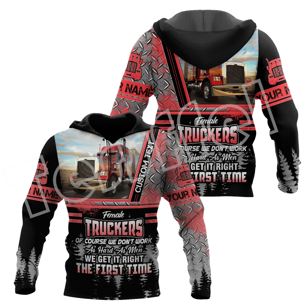 

Tessffel Custom Name Trucker Driver Worker Retro Tattoo Tracksuit 3DPrint Men/Women Long Sleeves Pullover Casual Funny Hoodies I