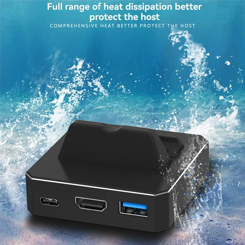 A38T-Portable Charger Stand Charging Dock Station Nintend Switch NS TV Conversion Adapter Type-C -Compatible