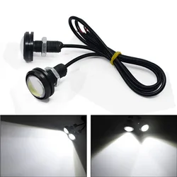 2X 7 Colors Strobe 18 MM Car Eagle Eye DRL Led Daytime Running Lights LED 12V Backup Reversing Parking Signal Automobiles Lamps