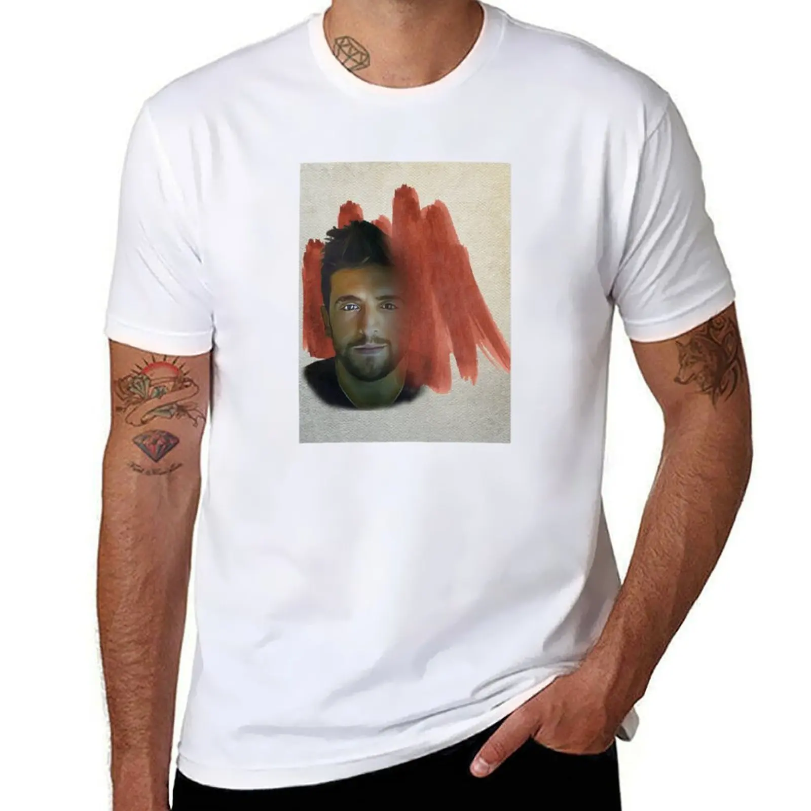 

Piero Barone of Il Volo T-Shirt t shirts for man graphic tees men t shirt cotton 100% T-Shirt