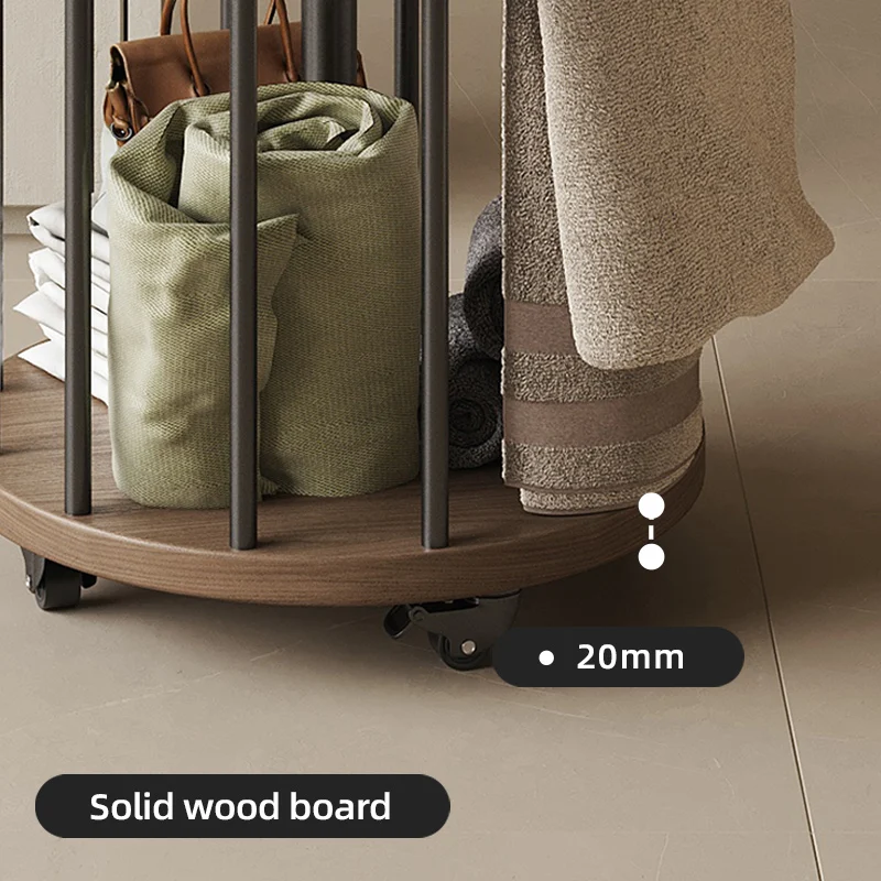 Removable stainless steel coat rack and foyer tree, freestanding coat rack with laundry basket and wooden hook for space saving