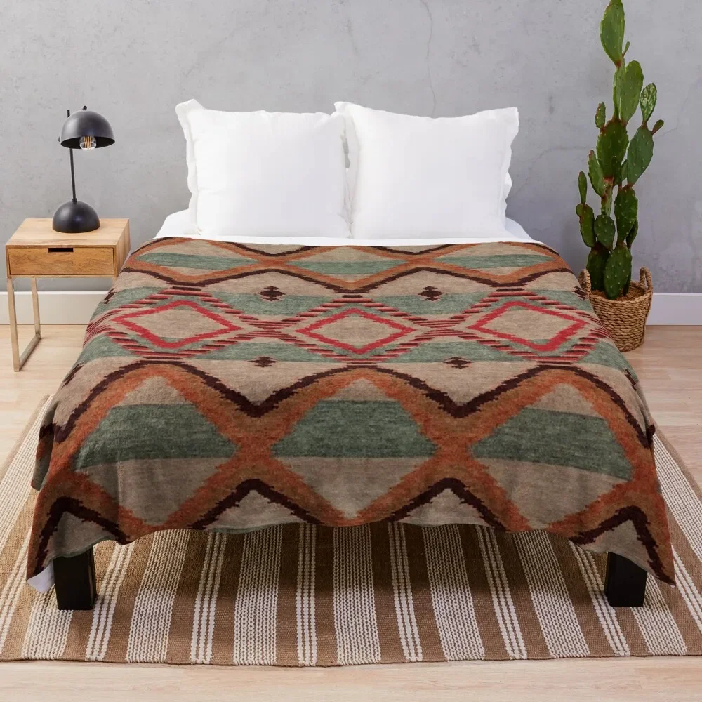 

Pattern Artwork Throw Blanket Stain Resistant Cozy Warm Blanket