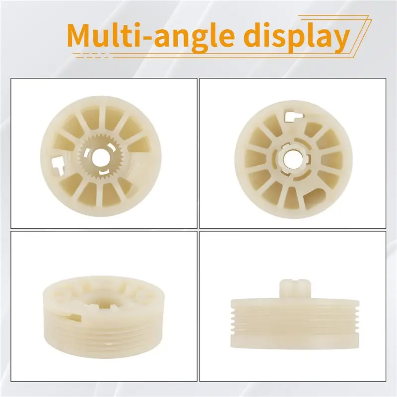 Top-Rated 82483-D3000FFF Window Regulator Gear Drum Spool For Tucson Kia Sportage QL Optima 2016-2019 Beige