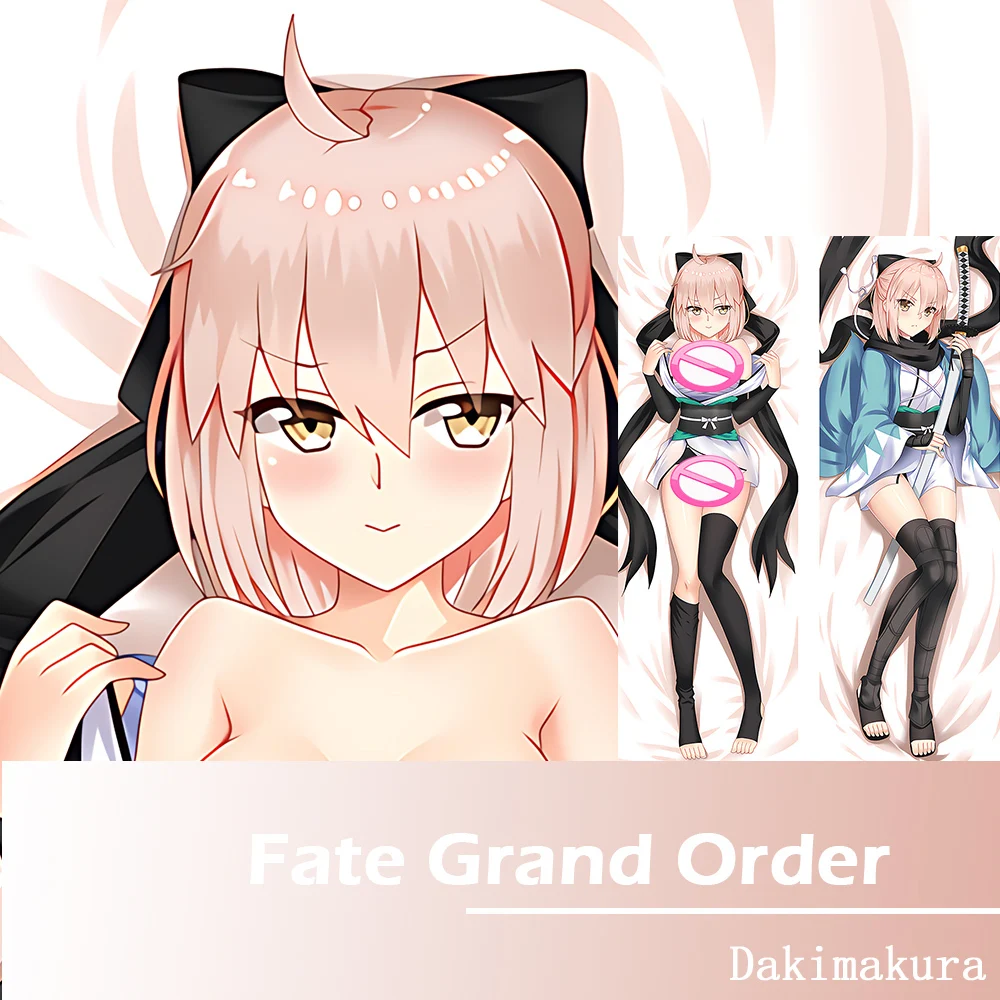 

Двусторонняя подушка для всего тела в стиле аниме Fate Dakimakura, наволочка для постельного белья отаку