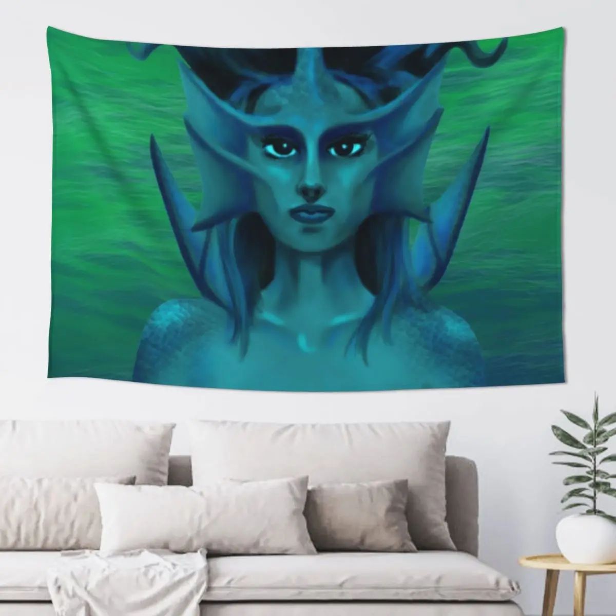 

Lady of the lake Tapestry Decoration Bedroom Carpet Wall Carpet On The Wall Tapestry