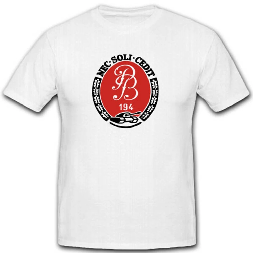 

Soli Cedit Panzer Battalion 194 PzBtl 194 Emblem Badge pattern - 100% cotton summer short sleeve O-neck printed Men's T-shirt.