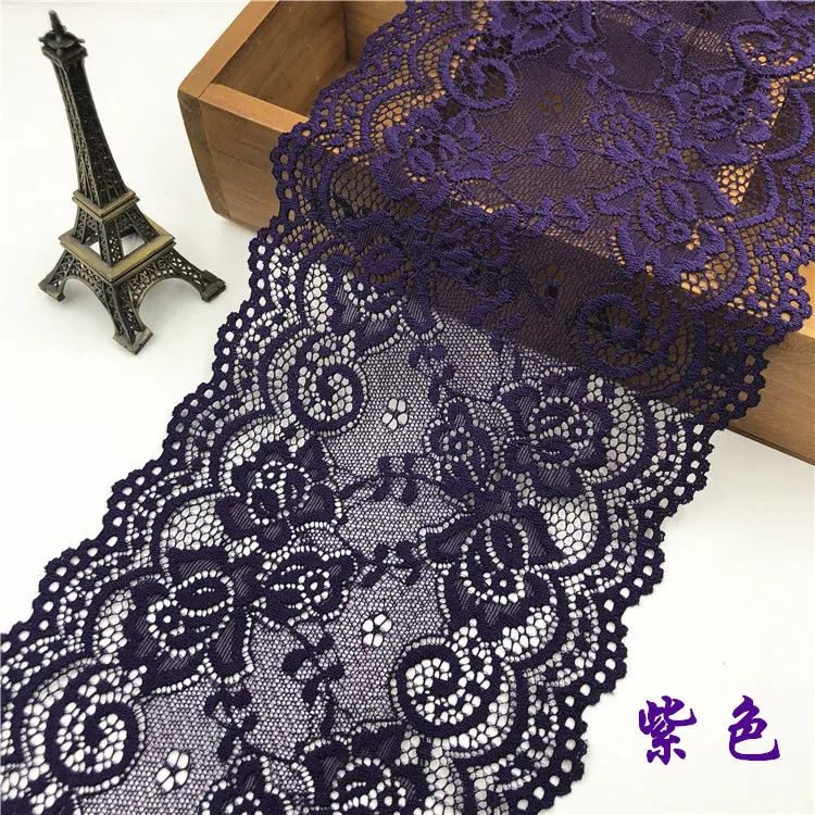 5Meters High Quality Stretch Elastic Lace Ribbon