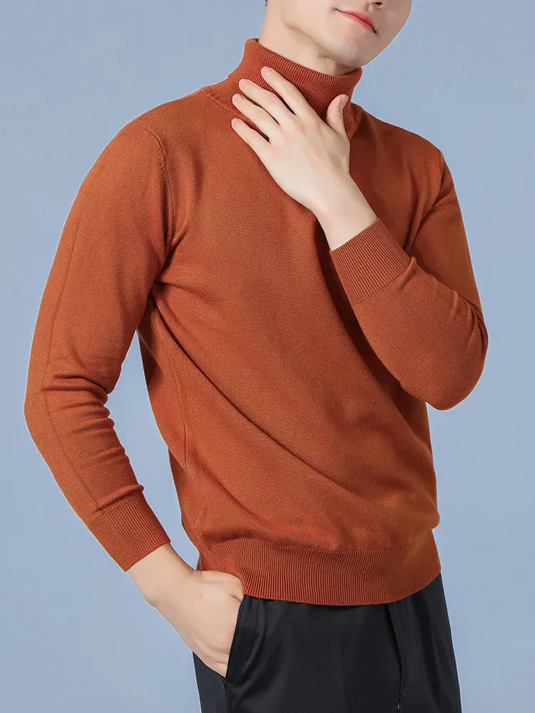 Cashmere Sweater Men Pullover Autumn Winter  turtleneck Soft Warm Cashmere Sweater Jumper Knitted Sweaters