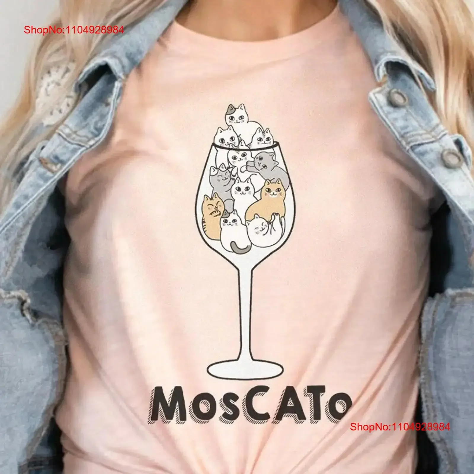 

MosCATo Funny Cat Wine T Shirt Tasting squad Napa girls trip tee Bachelorette Party Lover Mom vintage Washed Unisex fashion