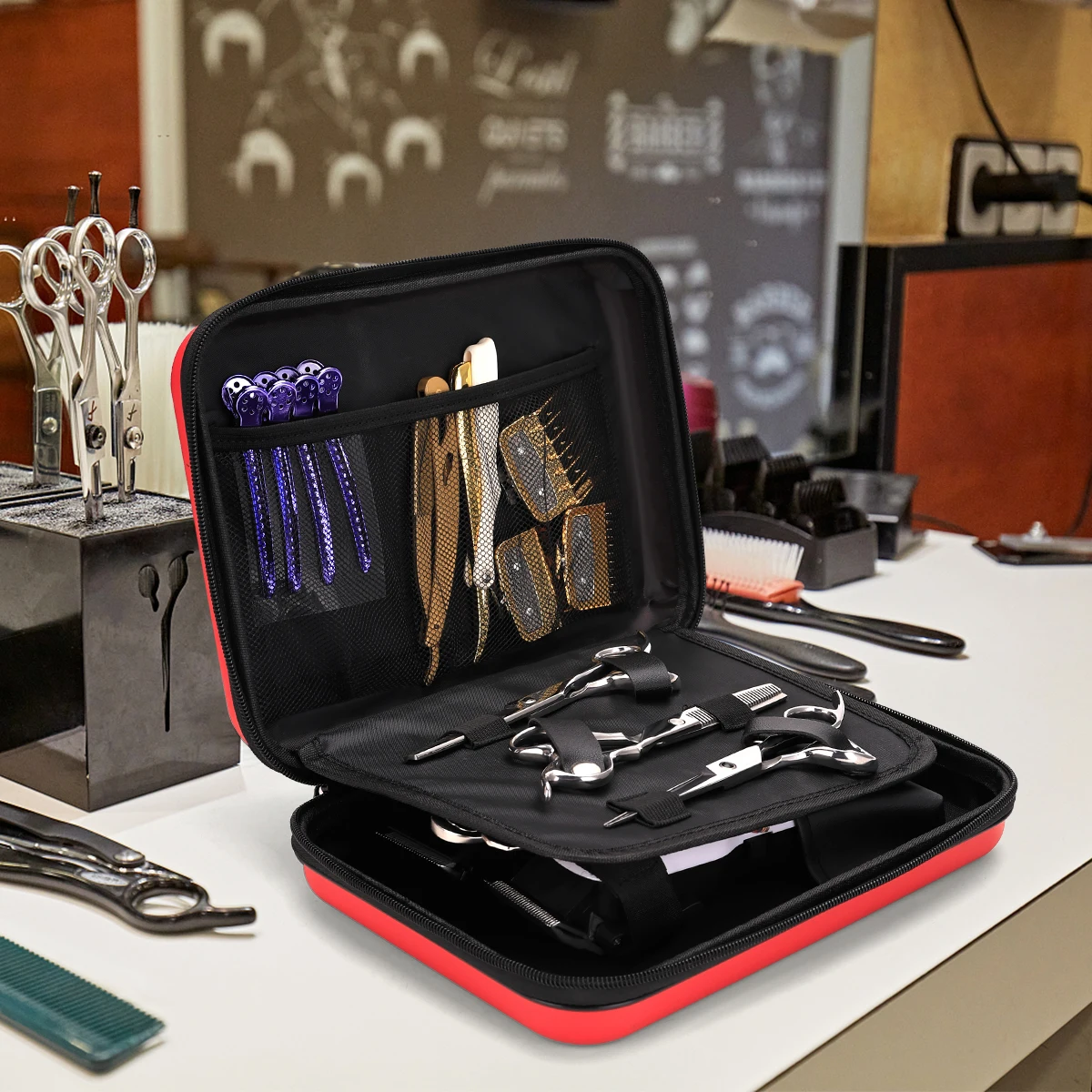 Shockproof Barber Scissors Case, 30x20x10cm