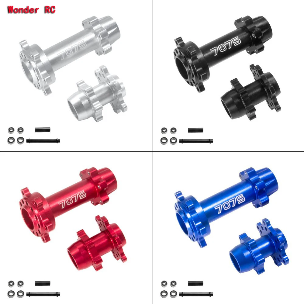 Aluminiumlegierung 7075 Upgrade-Teile für LOSI Promoto MX 1/4 Ferngesteuertes Motorrad Ersatz Vorder- und Hinterachsen Zubehör