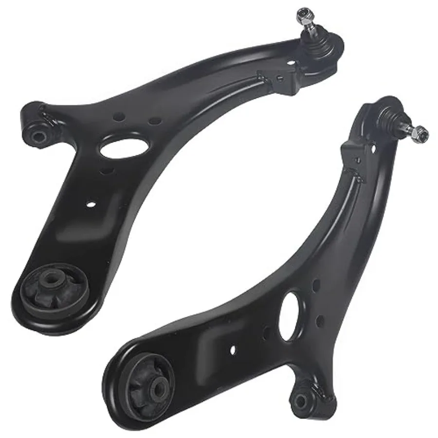 محور ديترويت - طقم نهاية أمامي مكون من 10 قطع لسيارة هيونداي 2012-2017 أكسنت 2 أذرع تحكم سفلية مع مجموعة وصلة كروية 2 قضبان متأرجحة 4 Inne