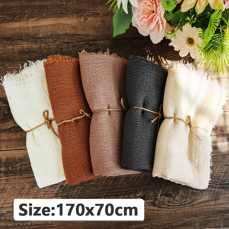 Hot Product Photography Props Fotografias Cotton Gauze Muslim Photo Studio Props Food Shoot Album Background Fondo Para Fotos