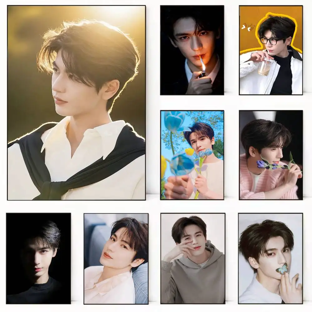 

Chinese Actor Zhanglinghe Poster HD Quality Wall Art Retro Posters For Home Room Wall Decor Self Adhesive