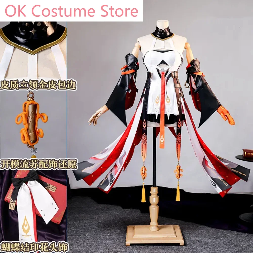 Wuthering Waves Changli Women Cosplay Costume Cos Game Anime Party Uniform Hallowen Play Role Clothes Clothing