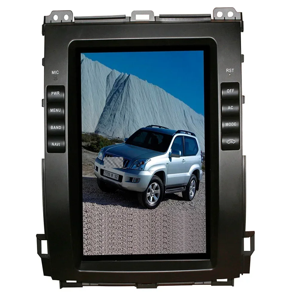 

Мультимедийная система для Toyota Land Cruiser Prado 120 2004-2009, 12 дюймов, Android, PX6