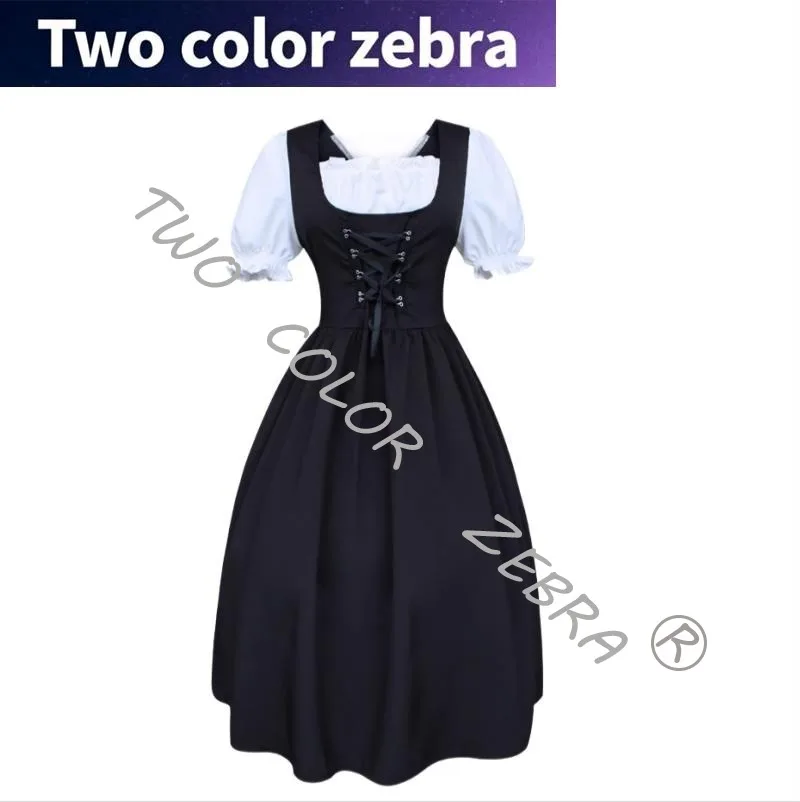 

Oktoberfest Bayerische Kleider Damen Bier Festival Dirndl Kleid BierDienstmädchen Kostüm Halloween Cosplay Fancy Cosplay Costume