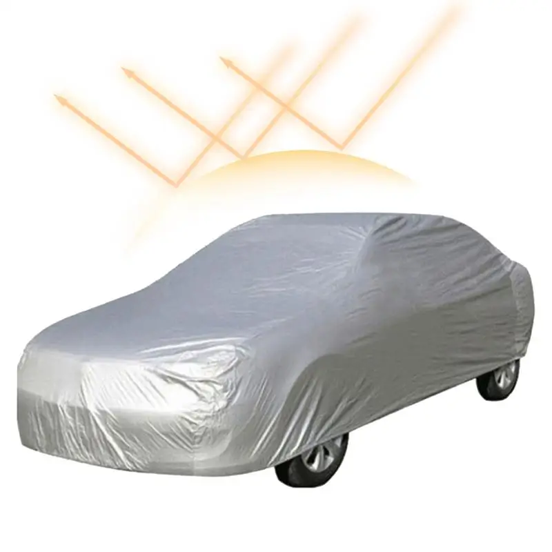 All Weather Car Covers Indoor Outdoor Rain Sun UV Protection Car Protective Covers Car Coversx Fit Sedan Hatchback SUV