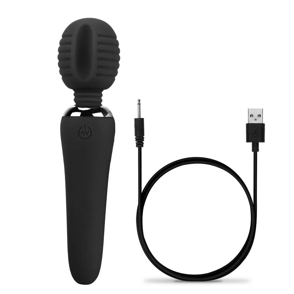 Powerful Silent Magic Wand Vibrator For Clitoral Stimulation_voghion.com