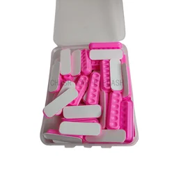 50PCS=1BOX Self Adhering Eyelash Extension Lash Glue Tray Wells Fan maker Private Label Available