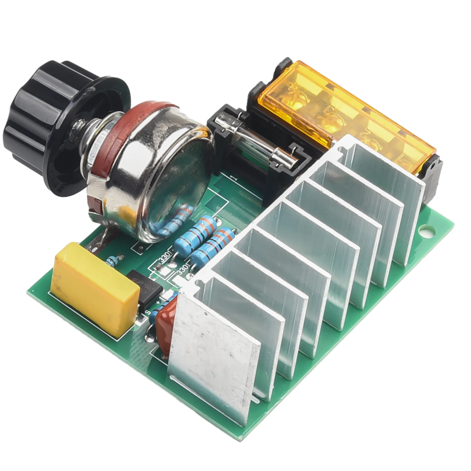 4000W 220V AC SCR Motor Speed Controller Module Voltage Regulator Temperature Dimmer For Electric Furnace Water Heater LED Light