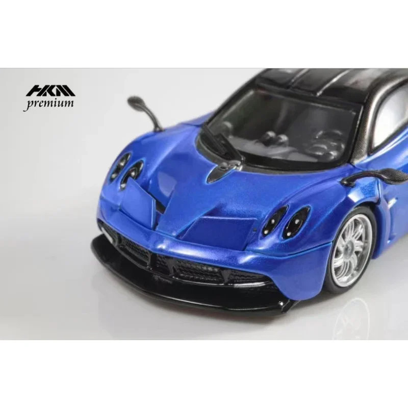 PreSale HKM Huayra Coupe Full Open 1:64 Door Diecast Diorama Car Model Collection Miniature Toys