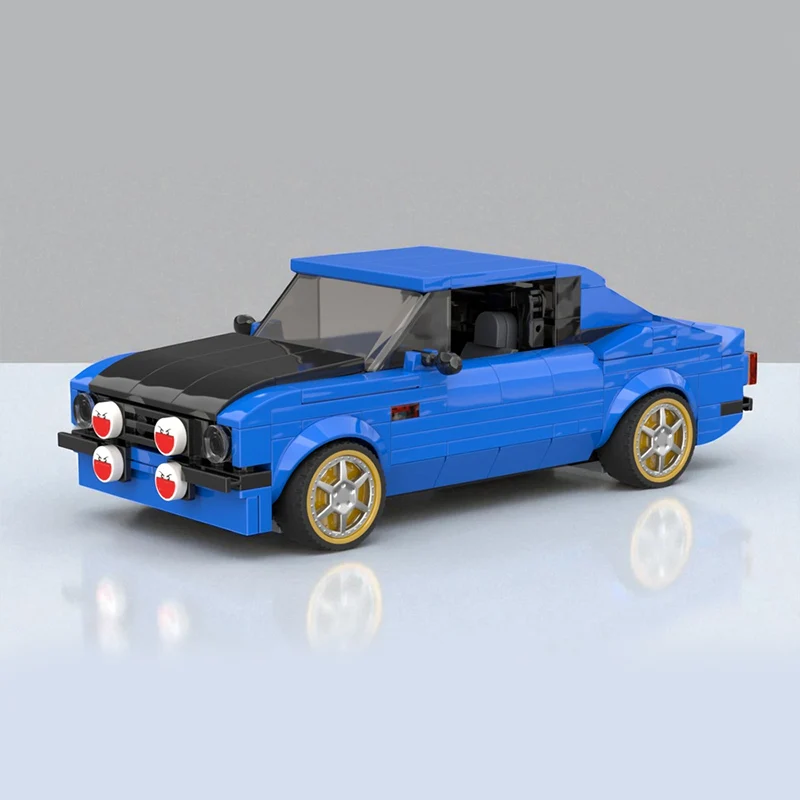 Speed Racing Car Model MOC Building Bricks MK2 Rally Racing Modular Technology Children Holiday Gifts Assemble Toys Suit