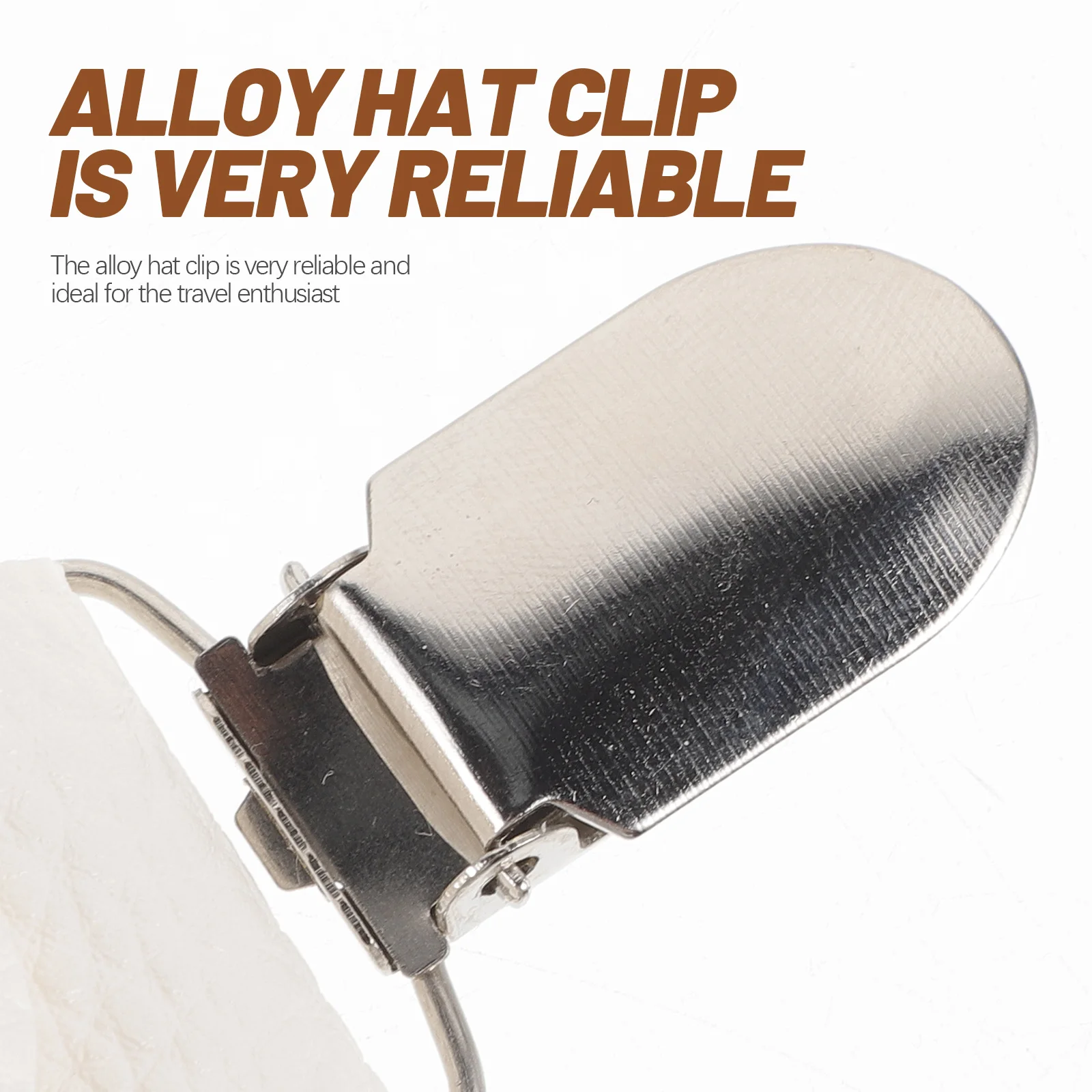 

2Pcs Hat Clips for Travel Lightweight Compact Easy to Use Hat Holder Clip Travel Accessories for Women