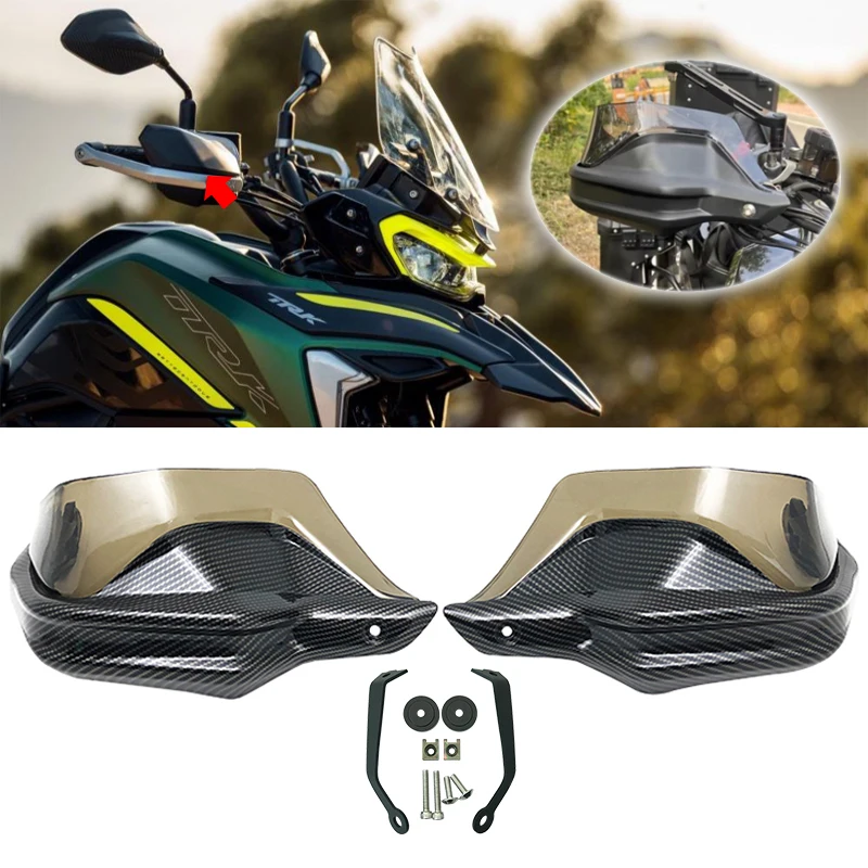 Fit For Benelli TRK702 TRK702X TRK 702 TRK 702X 2022 2023 Hand Guard Motorcycle Handguards Handlebar Guards Windshield